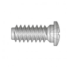  EURO-SURUB CAP BOMBAT Ø9 MM, LOCAS Z, FILET DUBLU, OTEL, ZAMAC