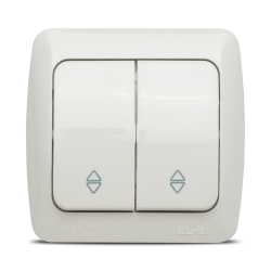 Eva Comutator Cap Scara PT IP54 Alb