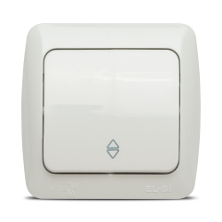 Eva Intrerupator Cap Scara PT IP54 Alb