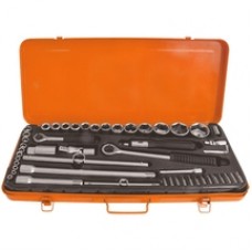 Evotools  609034 - Set capete de insurubare si chei tubulare, mixte, 52 bucati