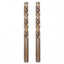 Evotools  617102 - Set burghie metal, HSS-CO, 3  mm, tija cilindrica, 2  bucati