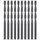 Evotools  678025 - Set burghie metal, HSS, 3  mm, tija cilindrica, 10  bucati