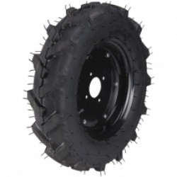 Evotools  681164 - Roti pneumatice,  4x10 inch, ecartament fix, -