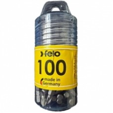 Felo  02102117 - Set capete de insurubare, profil PZ2, 100 bucati