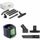 Festool  578191 - 8 x Set mixt aspirare uscata, toate CT-urile + 8 x Sistem de comanda de la distanta + 4 x Set mixt aspirare uscata