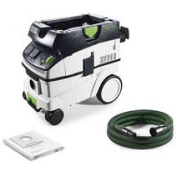 Festool  CLEANTEC CTL 26 E SD - Aspirator umed-uscat, 1200 W, 240 mbar, 26 l, priza scule electrice