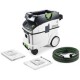 Festool  CLEANTEC CTL 36 E AC - Aspirator umed-uscat, 1200 W, 240 mbar, 36 l, priza scule electrice