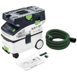 Festool  CLEANTEC CTMC MIDI I-Basic - Aspirator  fara acumulatori si incarcator, Li-Ion, 18 V, - Ah, 190 mbar