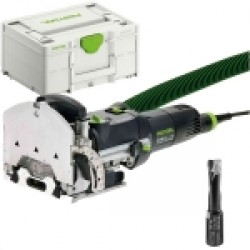 Festool  DF 500 Q-Set + D 8-NL 28 HW-DF 500 - Freza nuturi, 420 W, 28 mm, valiza speciala + Freza DOMINO, 28 mm, DF 500