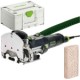 Festool  DF 500 Q-Set - Freza nuturi, 420 W, 28 mm, valiza speciala + Cepuri pentru lemn, 5x30 mm, 300 bucati