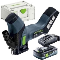 Festool  ISC 240 EB - Fierastrau pentru materiale izolatoare, valiza speciala +  Acumulator, Li-Ion, 18 V, 4 Ah + Incarcator