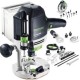 Festool  OF 1400 EBQ-Plus + Box-OF-S 8/10x HW - Masina de frezat, 1400 W, 8, 12 mm, valiza speciala, accesorii