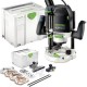 Festool  OF 2200 EB-Set - Masina de frezat, 2200 W, 8, 12 mm, valiza speciala, accesorii