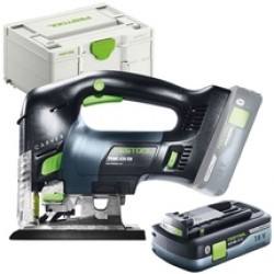 Festool  PSBC 420 EB - Fierastrau pendular, valiza speciala + Acumulator, Li-Ion, 18 V, 4 Ah