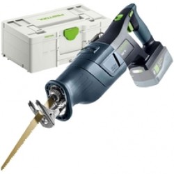 Festool  RSC 18 EB-Basic - Fierastrau sabie fara acumulatori si incarcator, Li-Ion, 18 V, - Ah, valiza speciala