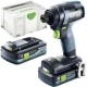 Festool  TID 18 HPC 4.0 I-Plus - Masina de insurubat cu impact cu 2 acumulatori, Li-Ion, 18 V, 4 Ah, 180 Nm, M8, valiza speciala