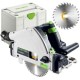 Festool  TS 55 FEBQ-Plus - Fierastrau circular, 1200 W, 160x20 mm, valiza speciala + Panza fierastrau circular, lemn, 160x20x1.8 mm, 28 dinti
