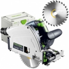 Festool  TS 60 KEBQ - Fierastrau circular, 1500 W, 168x20 mm, valiza speciala, accesorii