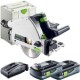 Festool  TSC 55 KEB - Fierastrau circular, 160x20 mm, valiza speciala + 2x Acumulator, Li-Ion, 18 V, 4 Ah + Incarcator