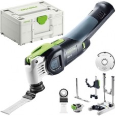 Festool  VECTURO OSC 18 E-Basic-Set - Multicutter fara acumulatori si incarcator, Li-Ion, 18 V, - Ah, valiza speciala, accesorii