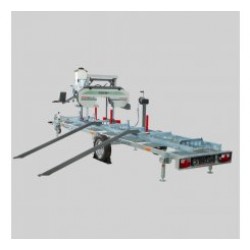 
                            Fierastrau longitudinal debitare lemn cu banda tip Mobil (deplasabil) CTR 550 E                         