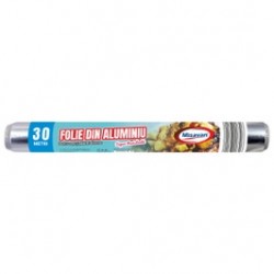 
                                        Folie aluminiu Misavan, gri, 30 m / rola                                    