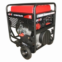 Generator SC15000TE, Putere max. 13 kW, 400V, AVR, motor benzina 