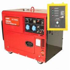 Generator SC7500Q-ATS, Putere max. 6.0 kW, 230V, AVR, motor Diesel Generator SC7500Q-ATS, Putere max. 6.0 kW, 230V, AVR, motor Diesel