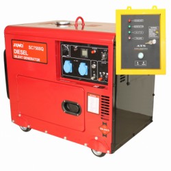 Generator SC7500Q-ATS, Putere max. 6.0 kW, 230V, AVR, motor Diesel