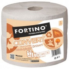 
                                        Hartie igienica pentru dispenser Fortino Convert Maxi Jumbo, natur, 1 strat, 2 buc / set                                    