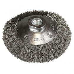 HiKOKI  751318 - Perie conica, 100x0.3 mm, fir ondulat, metale feroase, metale neferoase