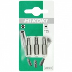 HiKOKI  752310 - Set capete de insurubare, profil TX25, 3 bucati