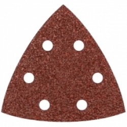 HiKOKI  753403 - Set foi abrazive delta,  94x94x94 mm, granulatie 80, 6 gauri, 10  bucati