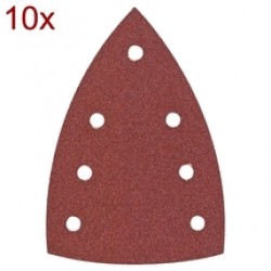 HiKOKI  753425 - Set 10 foi abrazive delta, 100x150x150 mm, granulatie 120, 7 gauri