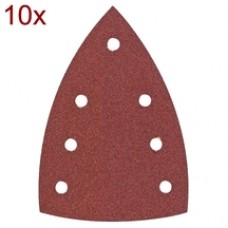HiKOKI  753429 - Set 10 foi abrazive delta, 100x150x150 mm, granulatie 320, 7 gauri