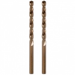 HiKOKI  780505 - Set burghie metal, HSS-CO, 2.5  mm, tija cilindrica, 2  bucati