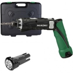 HiKOKI  DB3DL2WCZ - Masina de insurubat cu 2 acumulatori, Li-Ion, 3.6 V, 1.5 Ah, 2.9 Nm, turatie reglabila, valiza plastic