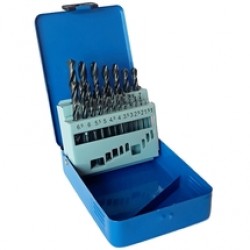 Hyundai  HY-10012019 - Set burghie metal, HSS, 1-10  mm, tija cilindrica, 19  bucati