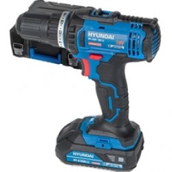 Hyundai  HY-ASR 180 LI - Masina de gaurit si insurubat cu 1 acumulator, Li-Ion, 18 V, 2 Ah, 35 Nm, valiza plastic, accesorii