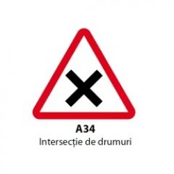 Intersecţie de drumuri, Indicator rutier