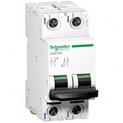 Intrerupator automat modular Schneider Electric C60H-DC A9N61531, 2P, 16A, curba C