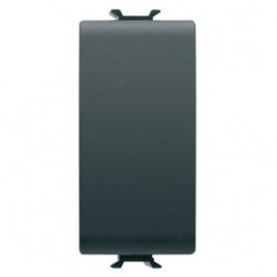 Intrerupator cap cruce Gewiss Chorus GW12091, incastrat, modular - 1, 16A, negru