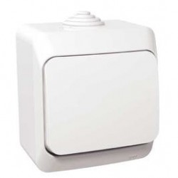 Intrerupator cap cruce Schneider Electric Cedar WDE000570, aparent, alb