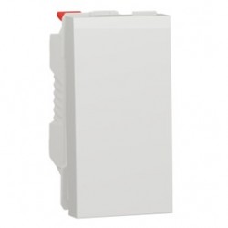 Intrerupator cap scara Schneider Electric Noua Unica NU310318, incastrat, modular - 1, 10A, alb