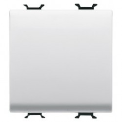 Intrerupator cap scara simplu Gewiss Chorus GW10071-1BL, incastrat, modular - 2, alb