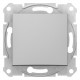 Intrerupator cap scara simplu Schneider Electric Sedna SDN0400160, incastrat, aluminiu