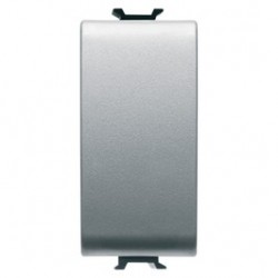 Intrerupator cu revenire Gewiss Chorus GW14131-1BL, modular - 1, 16A, gri titan