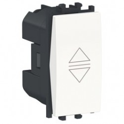 Intrerupator jaluzele Schneider Electric Easy Styl LMR0711001, incastrat, modular - 1, alb