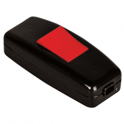 Intrerupator pe fir Negru+Rosu