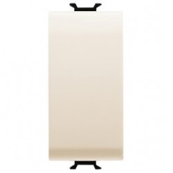 Intrerupator simplu Gewiss Chorus GW11001, incastrat, modular - 1, 1P, 16AX, ivoar